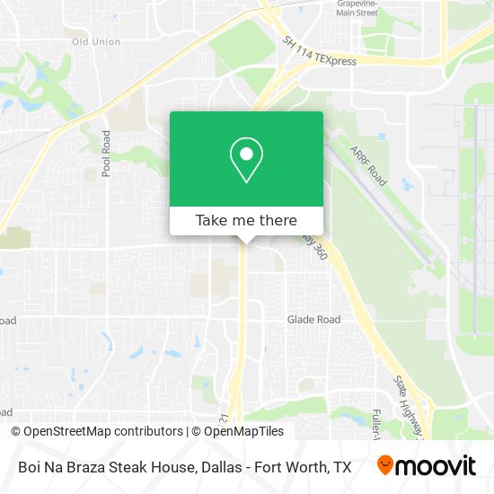 Mapa de Boi Na Braza Steak House