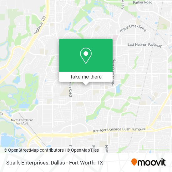 Spark Enterprises map