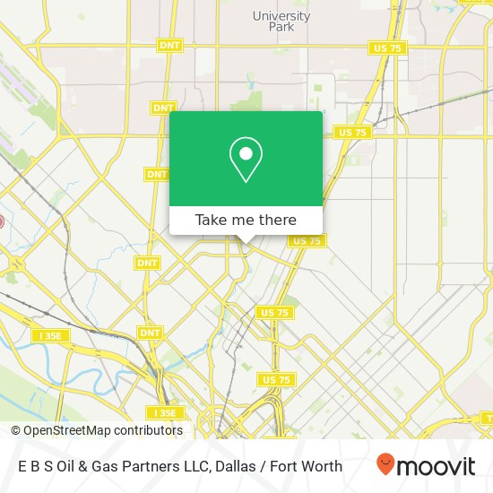 Mapa de E B S Oil & Gas Partners LLC