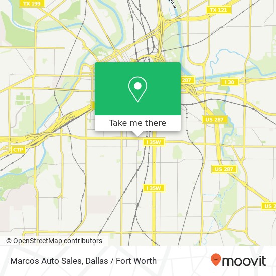 Marcos Auto Sales map