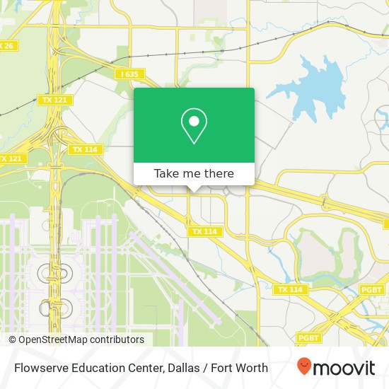 Flowserve Education Center map