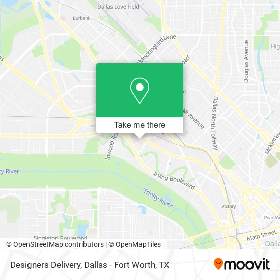Mapa de Designers Delivery