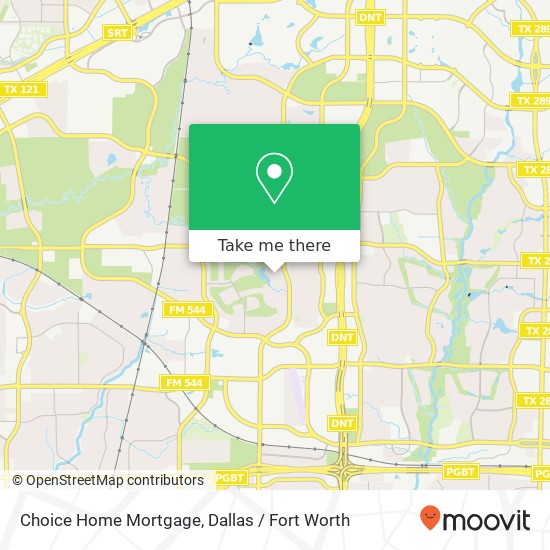 Choice Home Mortgage map