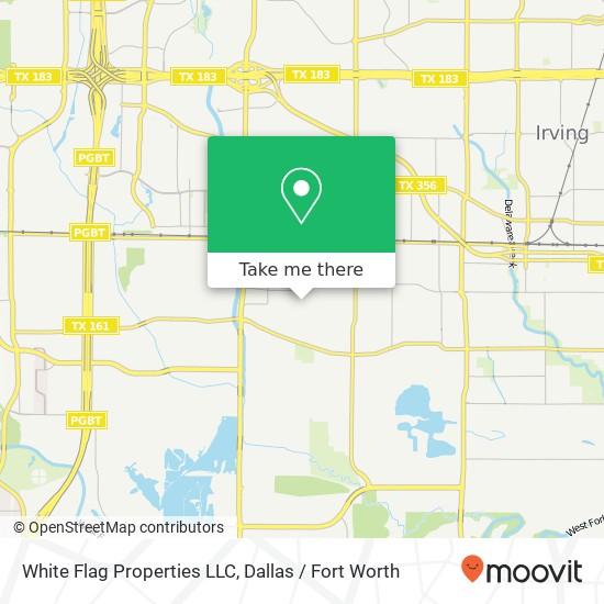 Mapa de White Flag Properties LLC