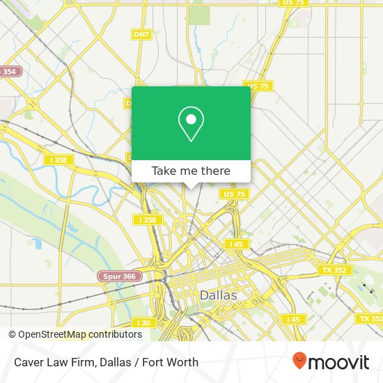 Caver Law Firm map