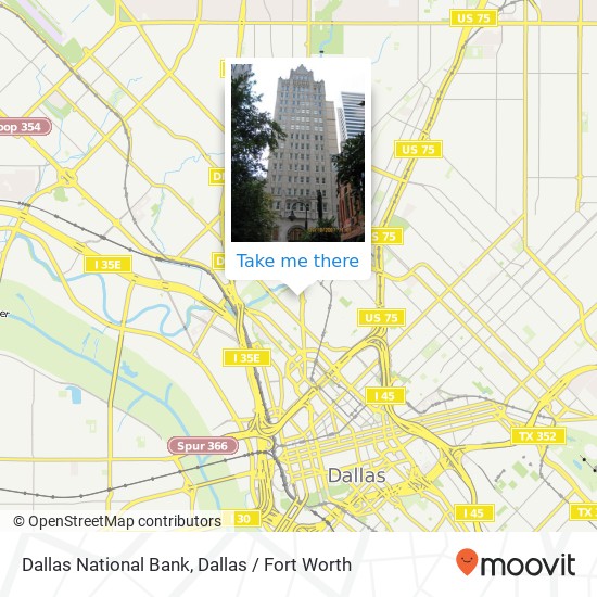 Mapa de Dallas National Bank