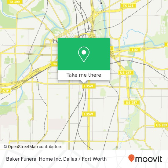 Baker Funeral Home Inc map