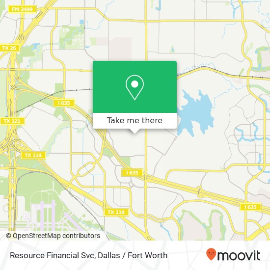 Resource Financial Svc map