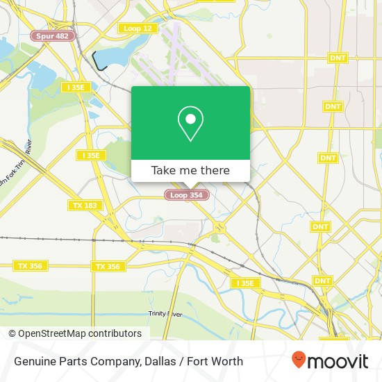 Genuine Parts Company map