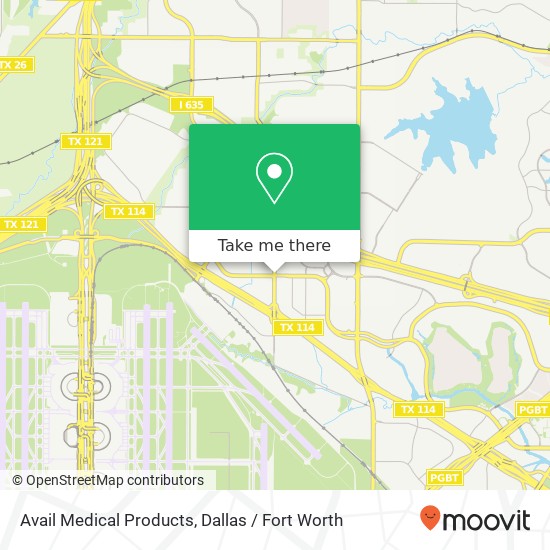 Mapa de Avail Medical Products