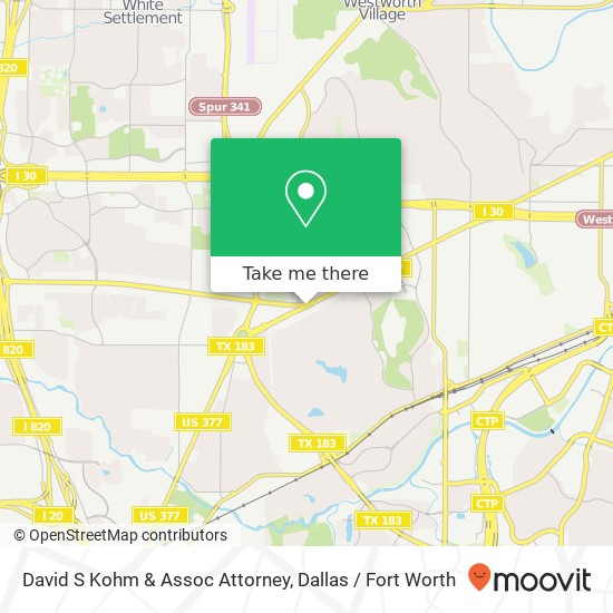 David S Kohm & Assoc Attorney map
