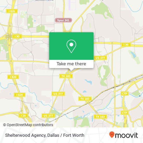 Shelterwood Agency map