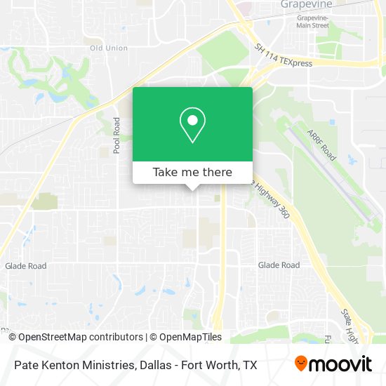 Mapa de Pate Kenton Ministries