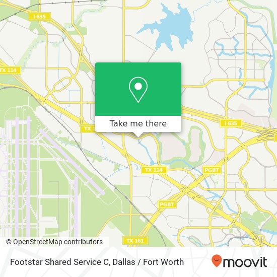 Footstar Shared Service C map