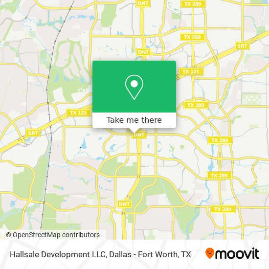 Hallsale Development LLC map