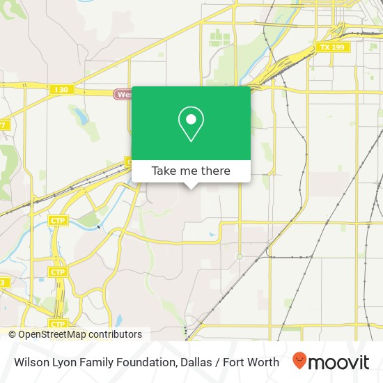 Wilson Lyon Family Foundation map