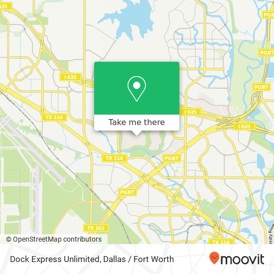 Mapa de Dock Express Unlimited