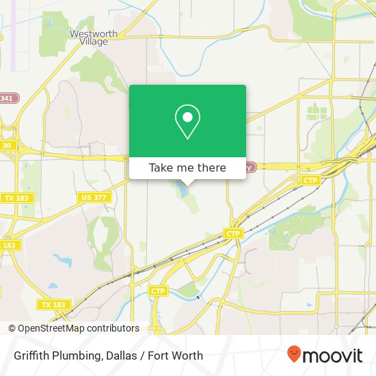 Griffith Plumbing map