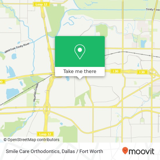 Smile Care Orthodontics map