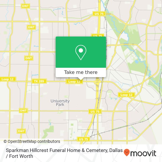 Mapa de Sparkman Hillcrest Funeral Home & Cemetery