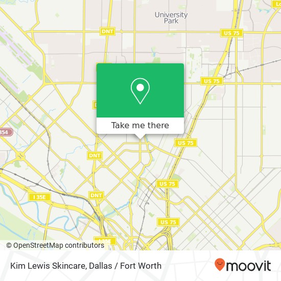 Kim Lewis Skincare map