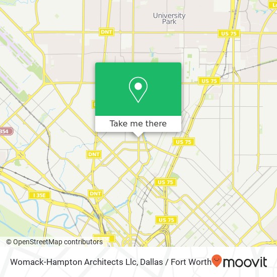 Mapa de Womack-Hampton Architects Llc