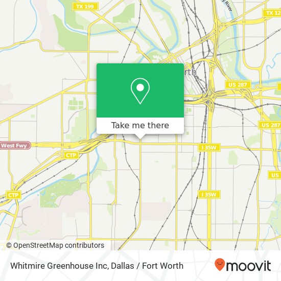 Whitmire Greenhouse Inc map