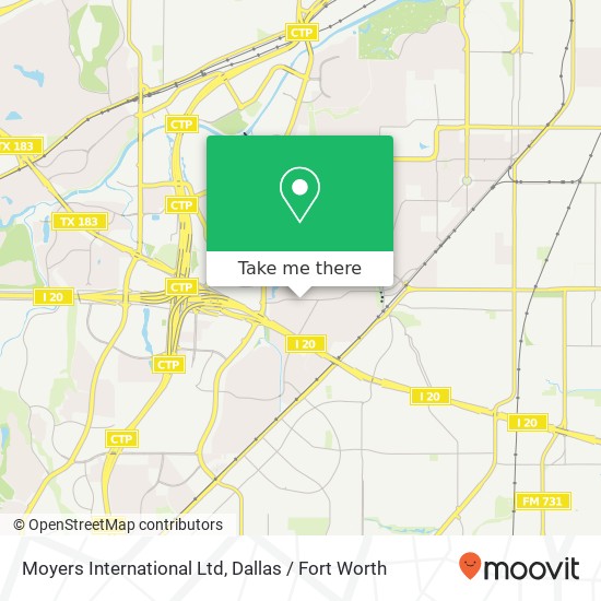 Moyers International Ltd map