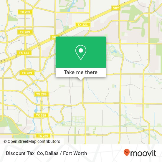 Discount Taxi Co map