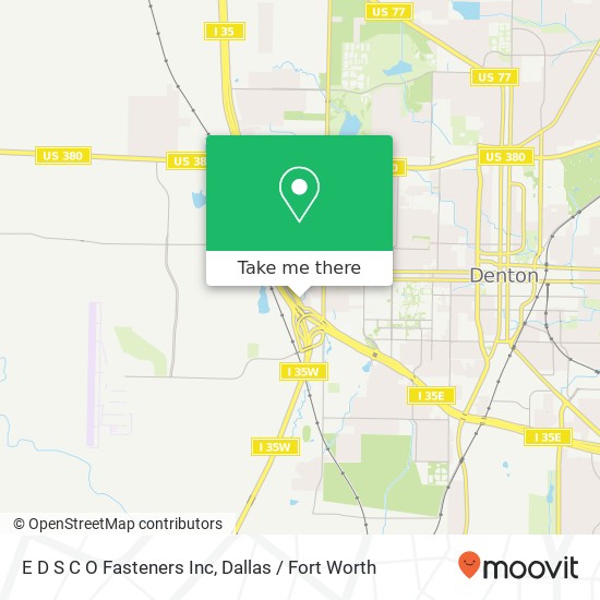 E D S C O Fasteners Inc map