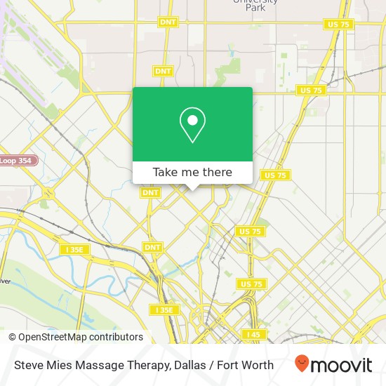 Mapa de Steve Mies Massage Therapy