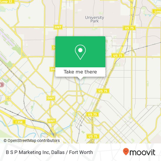 B S P Marketing Inc map