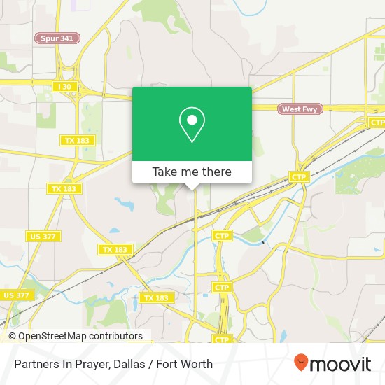 Mapa de Partners In Prayer