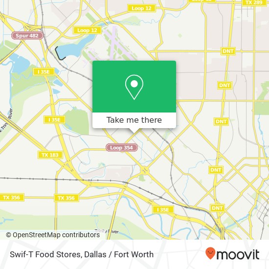 Mapa de Swif-T Food Stores