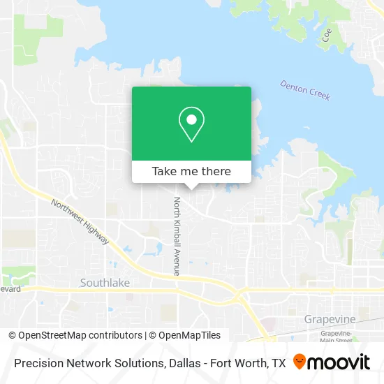 Precision Network Solutions map