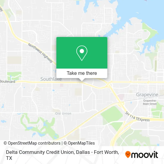 Delta Community Credit Union map
