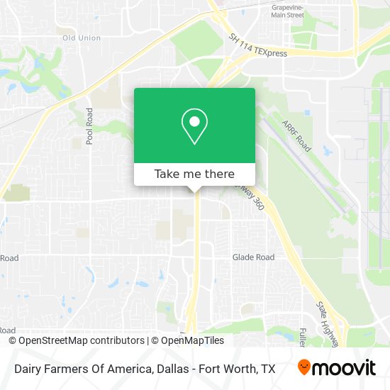 Dairy Farmers Of America map