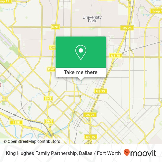 King Hughes Family Partnership map