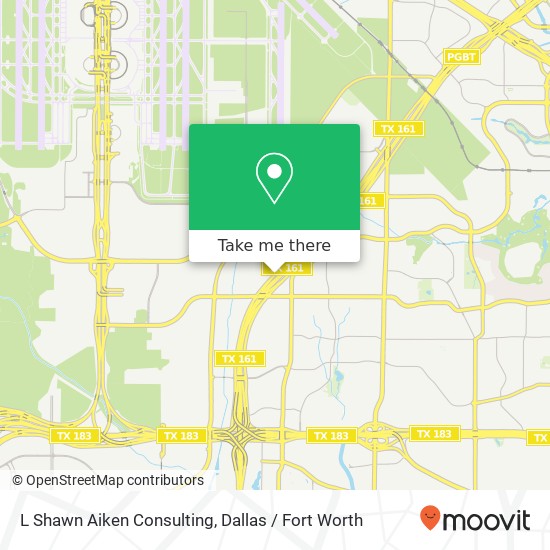 L Shawn Aiken Consulting map