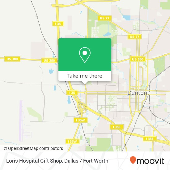 Loris Hospital Gift Shop map