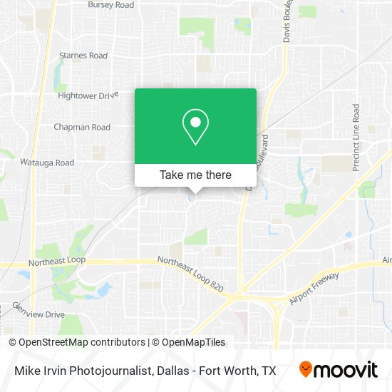 Mike Irvin Photojournalist map