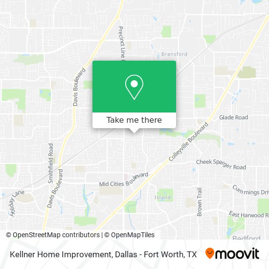 Mapa de Kellner Home Improvement