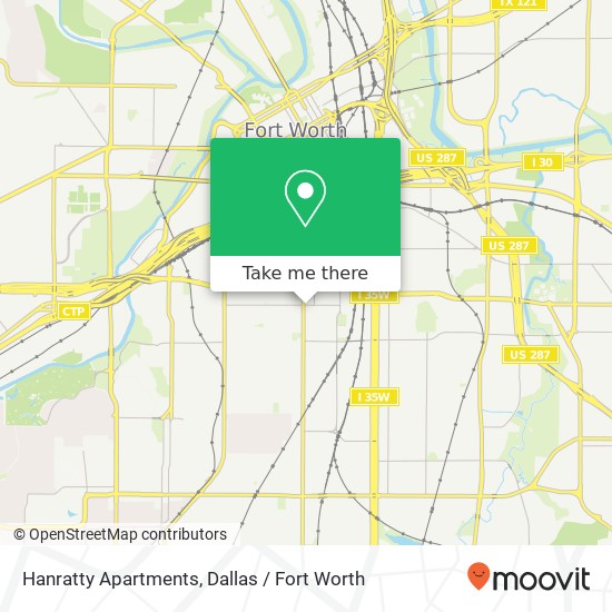 Hanratty Apartments map