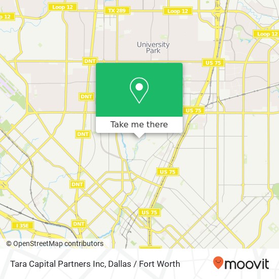 Tara Capital Partners Inc map