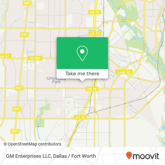 GM Enterprises LLC map