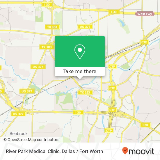 Mapa de River Park Medical Clinic