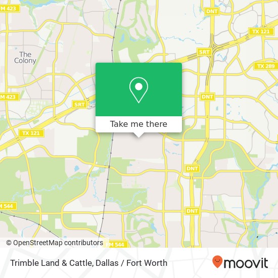 Trimble Land & Cattle map