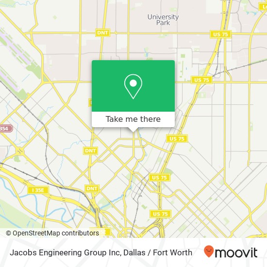 Jacobs Engineering Group Inc map