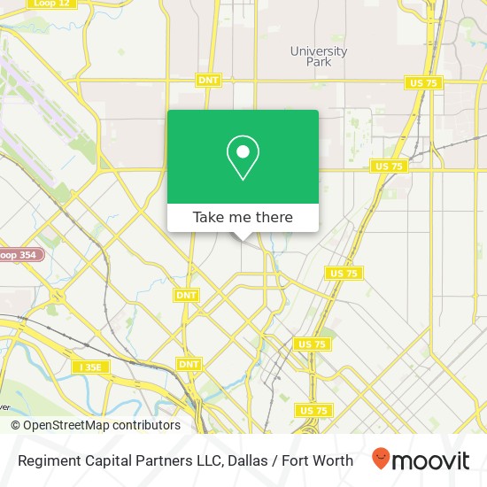 Mapa de Regiment Capital Partners LLC