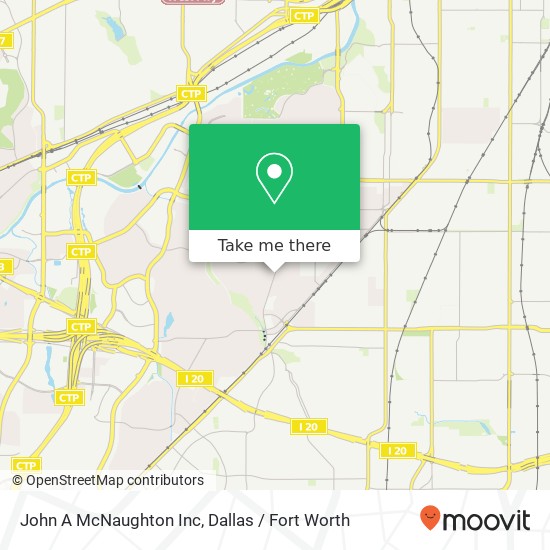 John A McNaughton Inc map